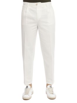 Pantaloni Briglia 1949 Bricklaned Bianco