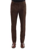 pantaloni berwich twill marrone