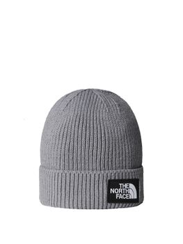 Beanie The North Face Logo Box Cuffed Grey