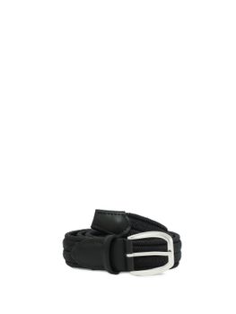Cintura Alberto Luti Elastico Nero