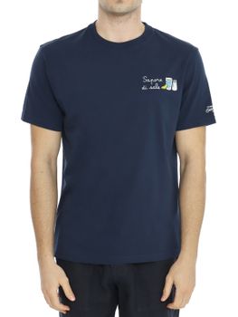 T-Shirt MC2 Saint Barth Portofino Blu