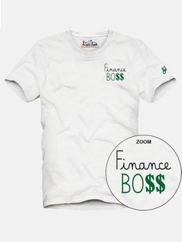 T-Shirt MC2 Saint Barth Arnott Bianco