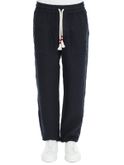 trousers mc2 saint barth calais blue