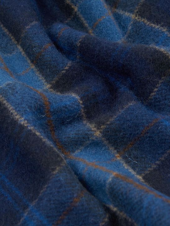 scarf-barbour-tartan-blue