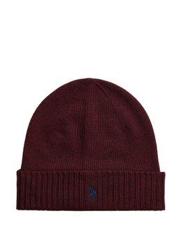 Beanie Polo Ralph Lauren Merino Bordeaux