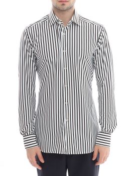 Shirt Xacus Taylor Active White-Brown