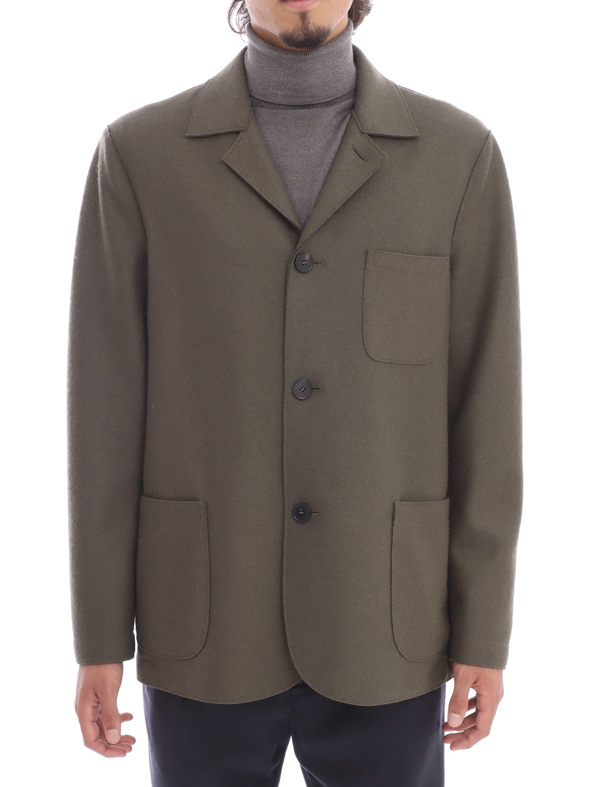 Harris Wharf London Giacca Harris Wharf London Verde 2025