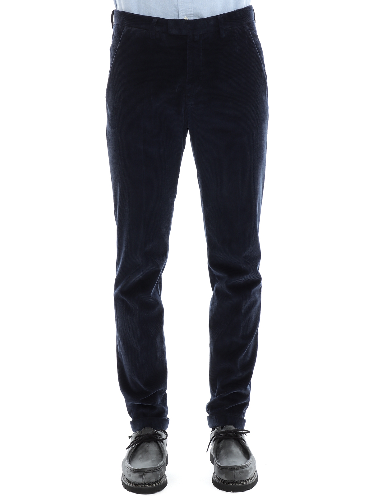 Briglia 1949 Pantaloni Briglia 1949 Velluto Blu Prezzo Ridotto